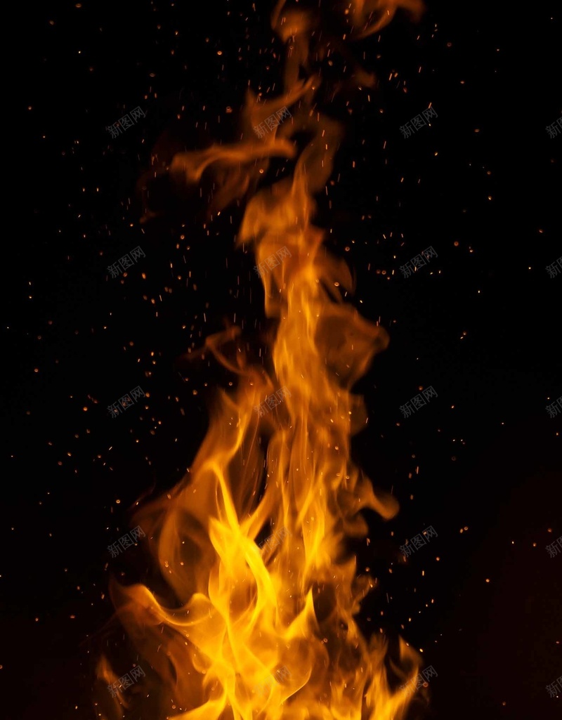 烈焰之韵：火焰跳动的优美节奏
